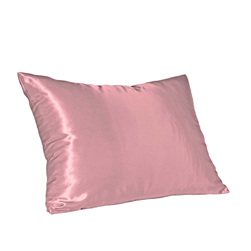 Betty Dain Satin Pillowcase, Pink (Pack of 2)