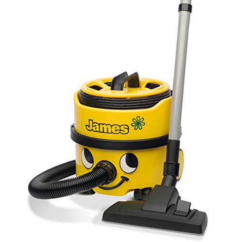 NUMATIC JVP180A1 James Vacuum Cleaner, 620 Watt, Bagged, Yellow/Black