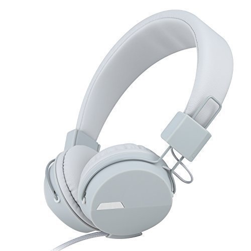 Sound Intone 852 Foldable On Ear Headphones with Microphone for Iphone and Android Devices (Gray)