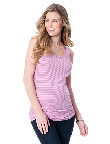 Motherhood Scoop Neck Side Ruched Maternity Tank Top