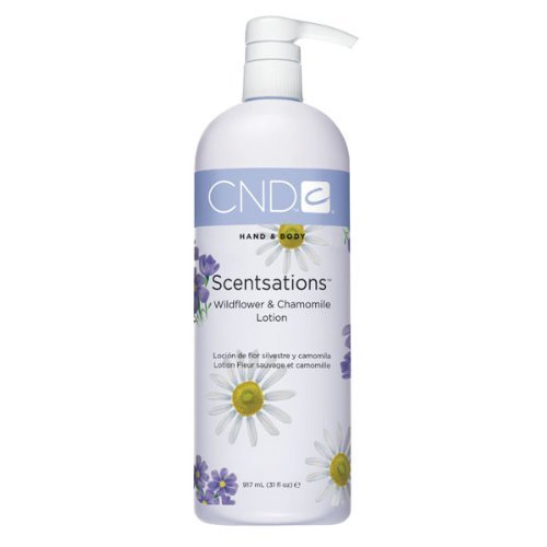 CND Creative Scentsations Hand & Body Lotion Wildflower & Chamomile - 31 oz