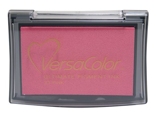 Tsukineko Full-Size VersaColor Ultimate Pigment Inkpad, Pink
