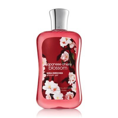Bath & Body Works Japanese Cherry Blossom Signature Collection Shower Gel (10 oz)
