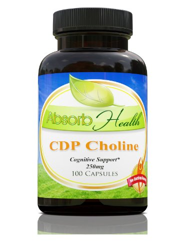 CDP Choline | Choline for Nootropic Supplementation | 100 Capsules | 250mg Per Capsule