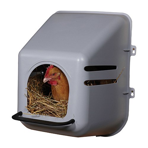 Miller Manufacturing 163620 Single Chicken Nesting Box for Birds