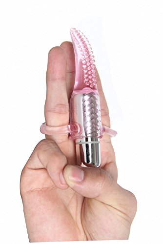 Gydoy® 7 speed jelly finger Flirt flirting toys- Ear Lip Mouth Tongue vagina Clitoris anal g-spot stimulator vibe massager Sex Products For Female adult toys for woman lovers couples beginners