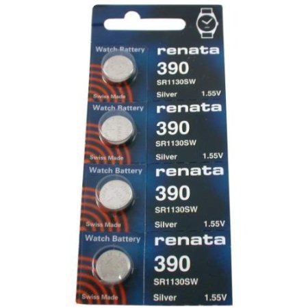 #390 Renata Watch Batteries 5Pcs