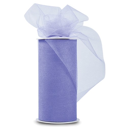 Expo Shiny Tulle Spool of 25-Yard, Lilac