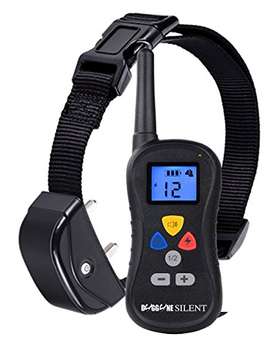 Dog Training Collar with Remote- Train up to 2 Dogs at Once- Uses 4 AAA's and Water Resistant- Safe for Small, Medium, and Large Dogs