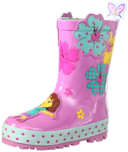 Nickelodeon Little Girls'Dora Rain Boots