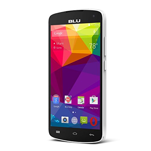 BLU Studio X8 HD - 5.0 GSM Unlocked Smartphone -White