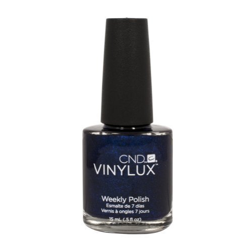 131 CND - VINYLUX MIDNIGHT SWIM Weekly Polish Coat Nail Dark Blue Color 0.5oz