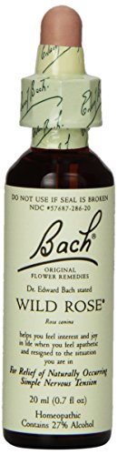 Bach Original Flower Remedies Formula, Wild Rose, 20 ml, 0.7 Fluid Ounce