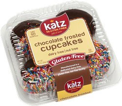 Katz Gluten Free Chocolate Frosted Cupcakes, 10 Ounce, Certified Gluten Free - Kosher - Dairy & Nut free - (Pack of 1)