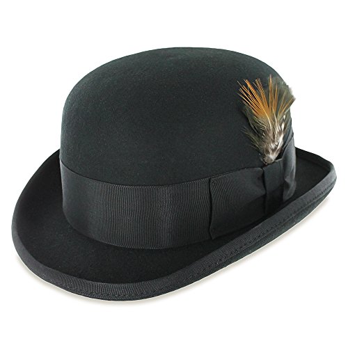 Belfry Tammany - Satin Lined 100% Wool Derby Hat