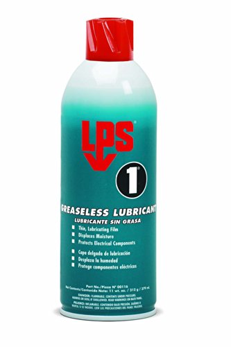 LPS 1 Greaseless Lubricant, 11 oz Aerosol (Pack of 12)