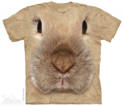 Bunny Face The Mountain Tee Shirt Child S-XL Adult S-XXX SIZE: XL adult