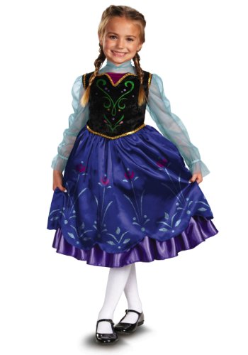 Disguise Disney's Frozen Anna Deluxe Girl's Costume