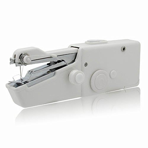 Household Electronic Portable Cordless HandHeld Handy Stitch Clothes Sewing Machine