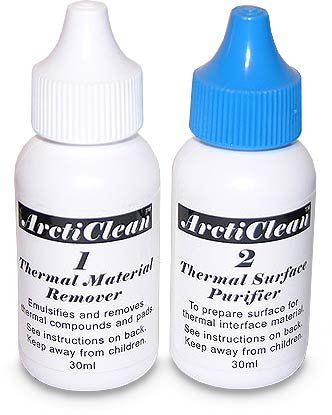 Arctic Silver ArctiClean - 60ml Thermal Material Remover and Surface Cleaner