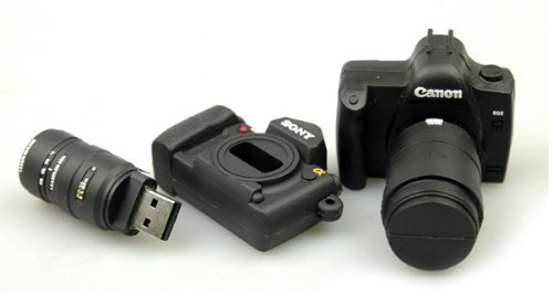 High Quality 4 GB Camera shape USB Flash drive