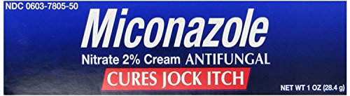 Miconazole Nitrate 2 % Antifungal Cream - 1 Oz (Pack of 3)