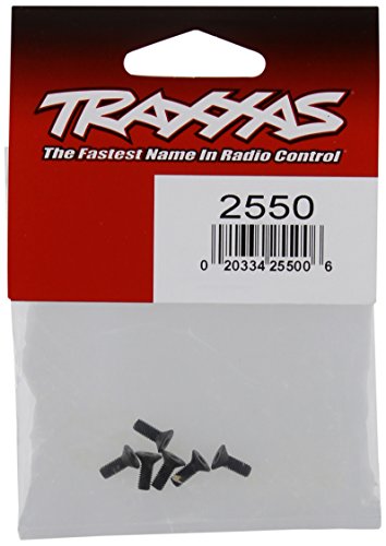 Traxxas 2550 Countersunk Hex Screw, 3 x 8mm (6)