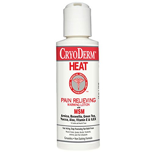 CryoDerm Heat® Pain Relieving Products- 4oz Lotion