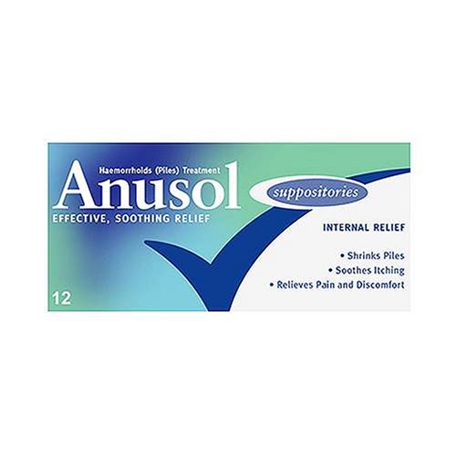 Anusol Haemorrhoids (Piles) Treatment - 12 Suppositories