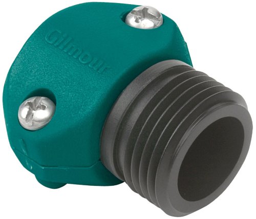 Gilmour 01M 5/8 to 3/4 Hose Repair Male Connector / Coupler End - Nylon