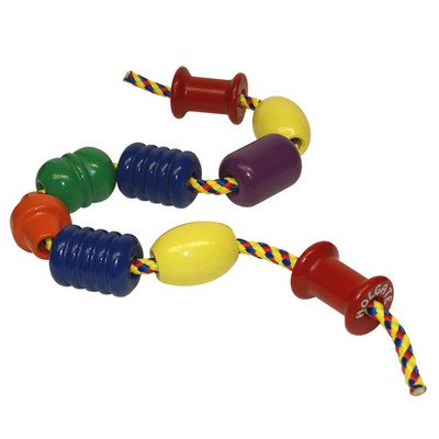 Jumbo Lacing Beads Classic Made in USA Wood Toy