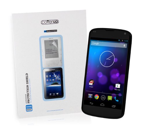 Cover-Up Google Nexus 4 (LG E960) Phone Anti-Glare Matte Screen Protector (Pack of 2)