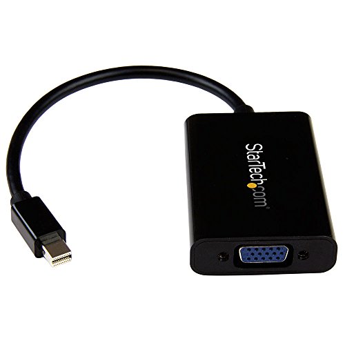 StarTech.com MDP2VGAA Mini DisplayPort to VGA Adapter with Audio and Mini DP to VGA Converter - 1920x1200