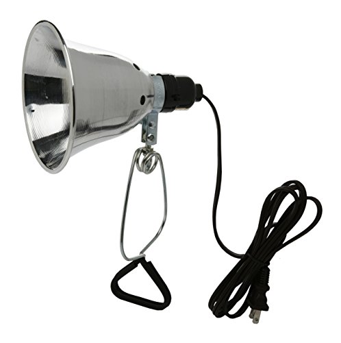 Woods 160 18/2-Gauge SPT-2 Clamp Lamp with 5.5-Inch Reflector, 60-Watt, 6-Foot Cord