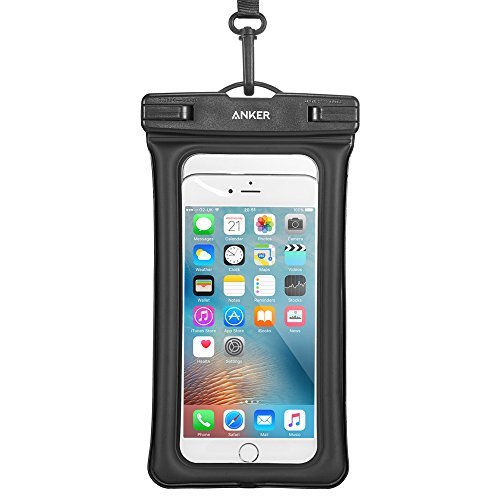 Anker Waterproof Case, Dry bag for iPhone, Samsung, LG, Nexus, HTC, Motorola, Sony, Nokia and Other Smartphones up to 6in Diagonally