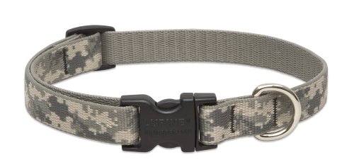 Lupine 3/4-Inch ACU Adjustable Collar for Medium to Large Dogs, 13 to 22-Inch