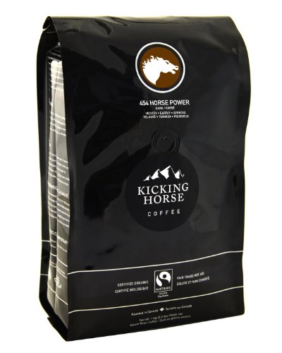 Kicking Horse Coffee, 454 Horse Power, Whole Bean Coffee, 2.2 Pound