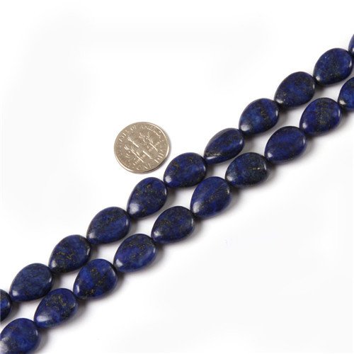 11x15mm Drip Blue lapis lazuli Beads Strands 15 Inch Jewelry Making Beads
