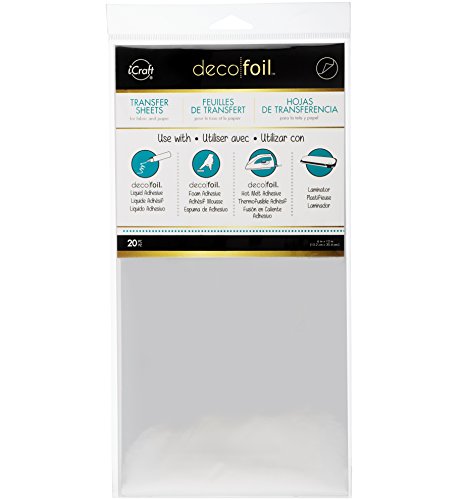 Therm O Web Deco Foil (Pack of 20), Silver