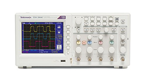Tektronix TDS2004C, 70 MHz, 4 Channel, Analog Oscilloscope,  1 GS/s Sampling, Lifetime Warranty