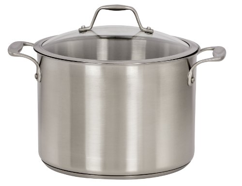 American Kitchen by Regal Ware Stainless Steel 6-Quart Covered Dutch Oven