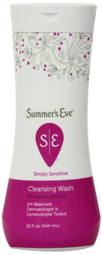 Summer's Eve Cleansing Wash, Simply Sensitive, 15-Ounce Bottles (Pack of 3)