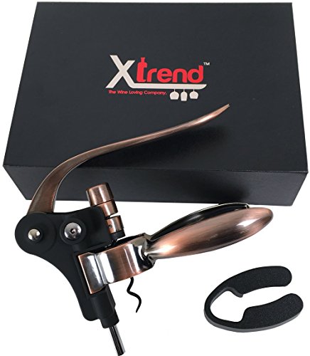 Xtrend Premium Rabbit Wine Opener Corkscrew - With Foil Cutter - Ultimate High-Quality Gift Set - Perfect GIFT For ANY Occasion!