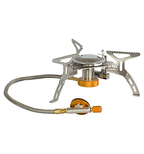 Vango Folding with Piezo Backpacking and Camping Gas Stove - Silver