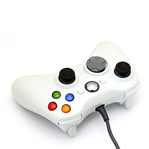 Stoga Wired USB Game Pad Controller For MICROSOFT Xbox 360 PC Windows7 XP-White