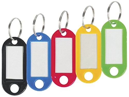 Merangue 20-Pack Plastic Key Tags