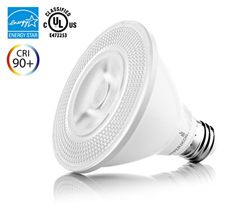 Hyperikon PAR30 LED Bulb, Short Neck (L: 3.6), 10W (65W equivalent), 820lm, 3000K (Soft White Glow), CRI90+, 40° Beam Angle, Medium Base (E26), ENERGY STAR, Dimmable, UL-listed