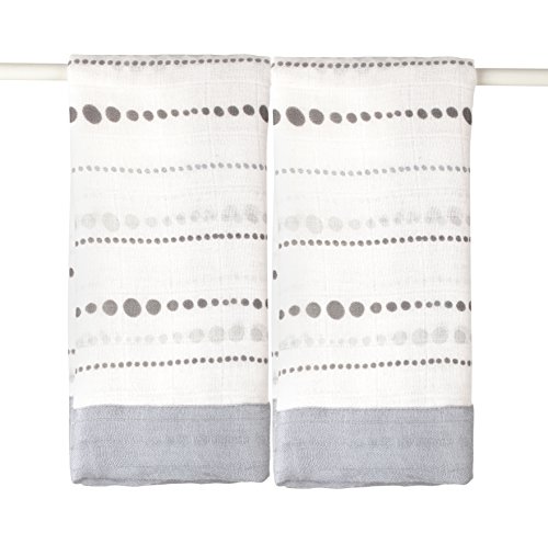 aden + anais Bamboo Issie Security Blanket, Moonlight Beads