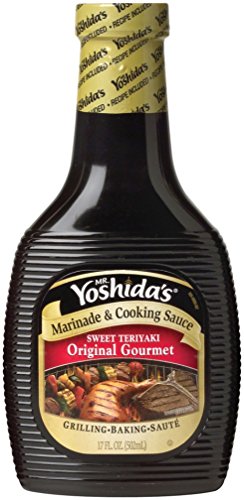 Mr. Yoshida's Marinade & Cooking Sauce, Sweet Teriyaki Original Gourmet, 17 Ounce (Pack of 6)