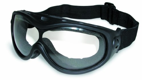 All Star Kit Goggles Matte Black Frame Clear and Smoke Lenses